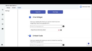 Installing Interactive video on website