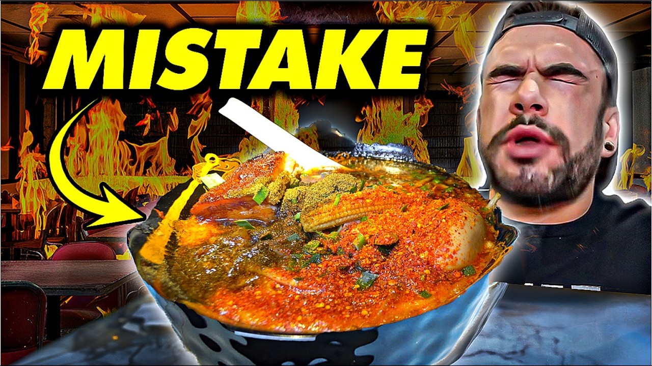 ATTEMPTING THE SPICIEST RAMEN CHALLENGE IN JAPAN & I REGRET IT | Joel Hansen