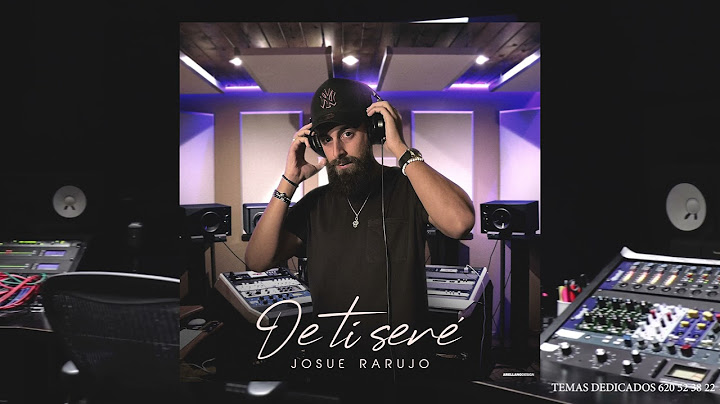 Josue Rarujo - De Tí Seré (Video Cover)