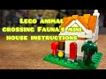 The lego animal crossing 6508941 faunas house mini instructions amys universe