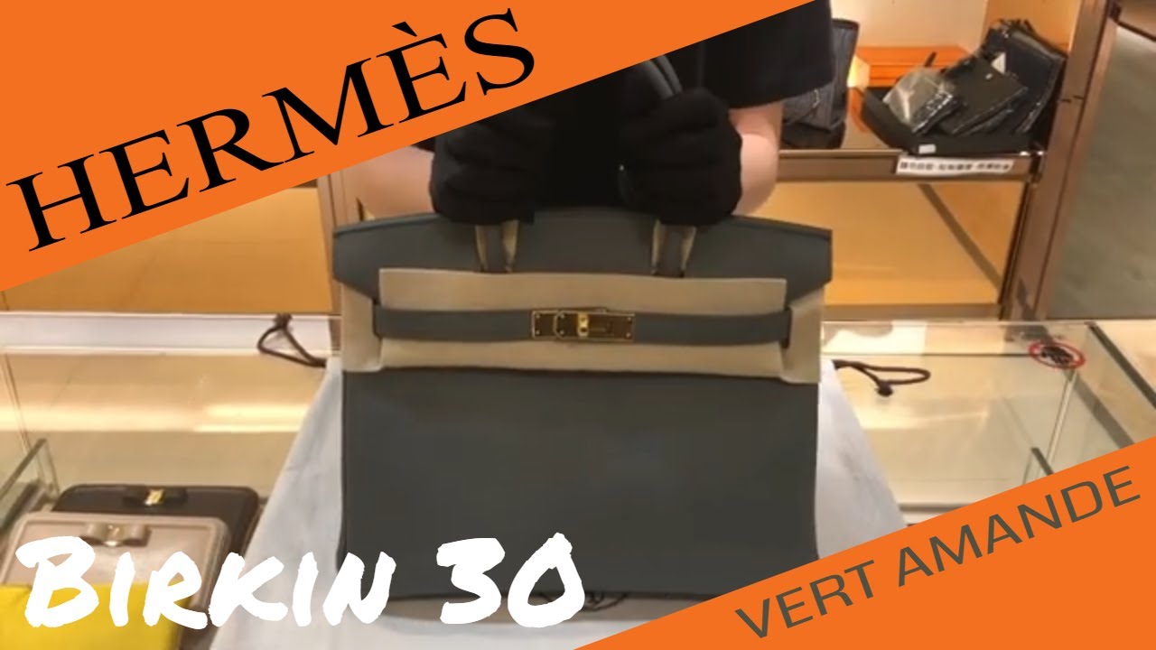 Hermes Birkin 30 Vert Amande | 愛馬仕杏仁綠鉑金包