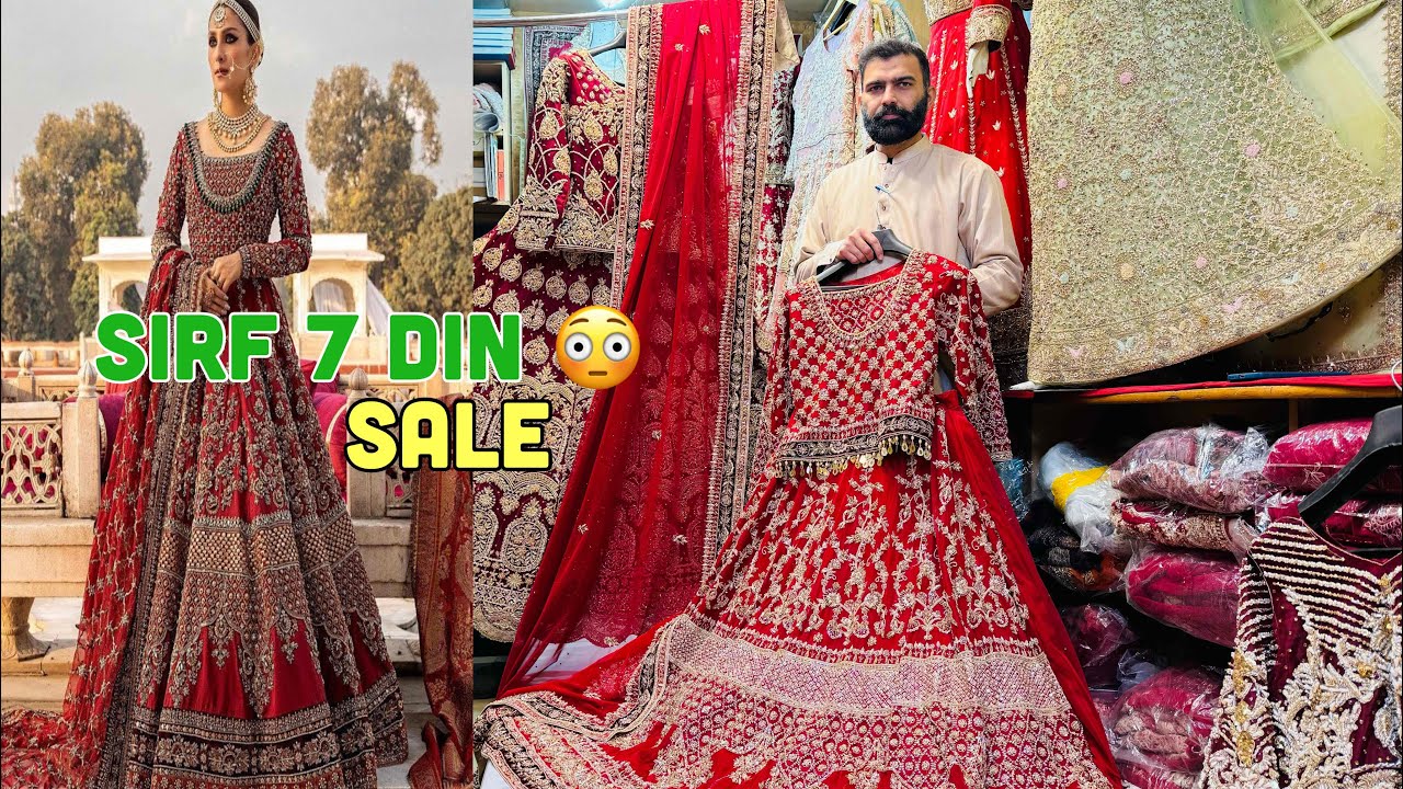 Again big. Sale bridal lehnga for first day designer dresses❤️ 