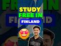 Study in Finland for Indians | After 12th #studyinfinland #shorts