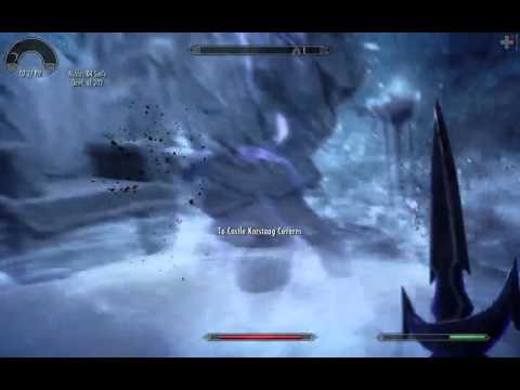 Skyrim Player Beats Karstaag In Just A Few Hits