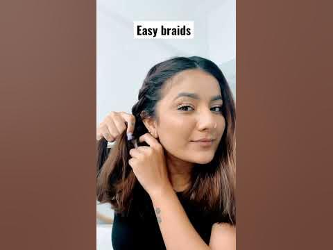  Easy braids tutorial #shorts - YouTube