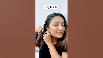 Easy braids tutorial #shorts