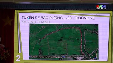 Phó Chủ tịch UBND tỉnh làm việc tại Tân Hưng về tình hình kinh tế - xã hội I LONG AN TV