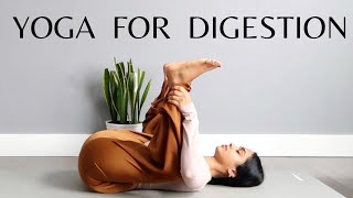 Yoga for Digestion, Bloating, Constipation, Gas | Yoga for Gut Health | Part  1