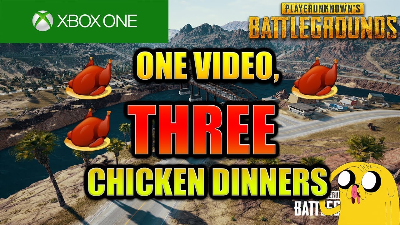 snake oil One Video, THREE CHICKEN DINNERS - PUBG XBOX ONE