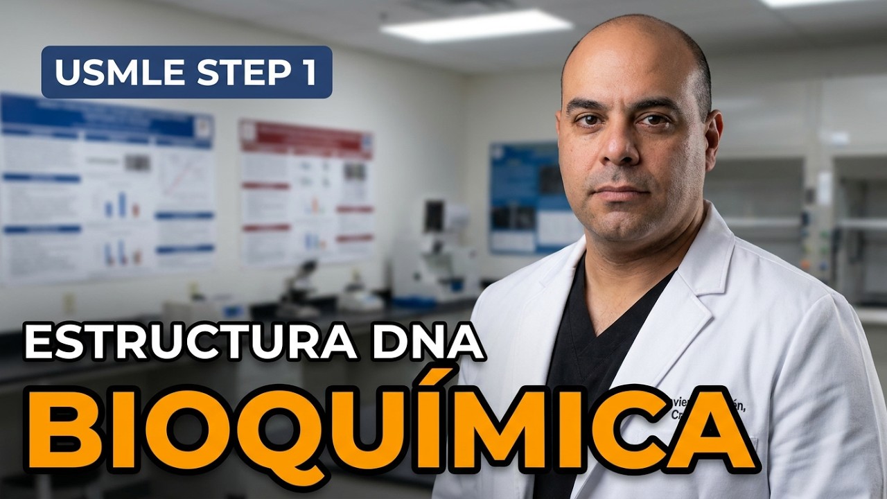 Estructura del DNA. Clase 1 Bioquímica. Preparación Step 1 #USMLE