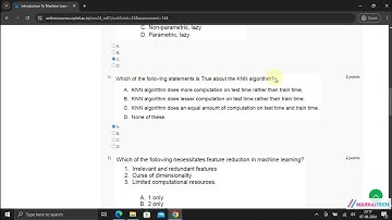 NPTEL Introduction To Machine Learning - IITKGP Week3  Assignment 3 Solution July 2024