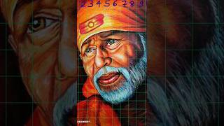 Drawing Sai Baba using the grid method step-by-step! 🎨✨#SaiBabaDrawing #GridMethod #Art #Realistic