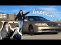 buying my FIRST CAR at 18 & DRIVING ALONE for the first time