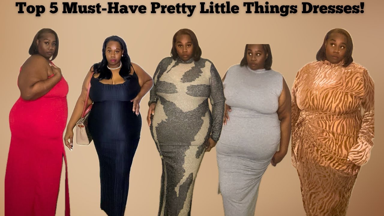 My favorite 5 dresses from Pretty little things YouTube
