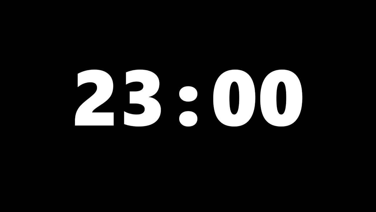 23 Minute Timer (Silent) - Visual Countdown for Deep Work & Focus