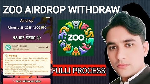 How to Withdraw from ZOO Airdrop || ZOO Airdrop Withdraw Process