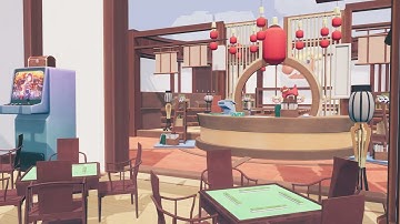 Chinese Stylized Toy Shop Interior Trailor 5 - Unity Asset Store
