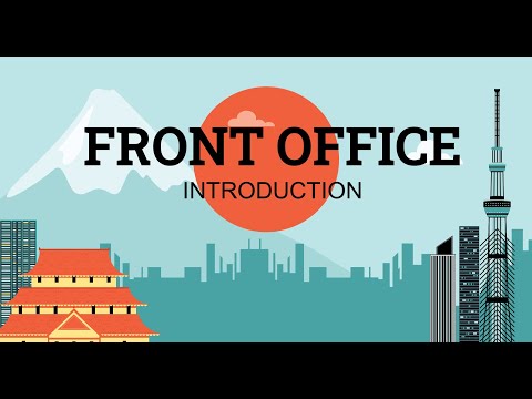 Videó: Mi Az A Front Office