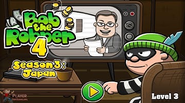 Bob The Robber 4 Season 3: Japan Level 3 Complete By Kizi - 1080p HD 60fps