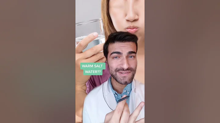 Wisdom Tooth Extraction - Warm Salt Water #shorts