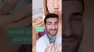 Wisdom Tooth Extraction - Warm Salt Water