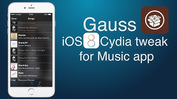 Gauss - iOS 8 Cydia tweak for the Music app