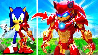 Upgrading To IRONMAN SONIC In GTA 5!