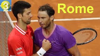 Nadal & Djokovic in Rome Ramping Up for Roland Garros | Three Ep. 152