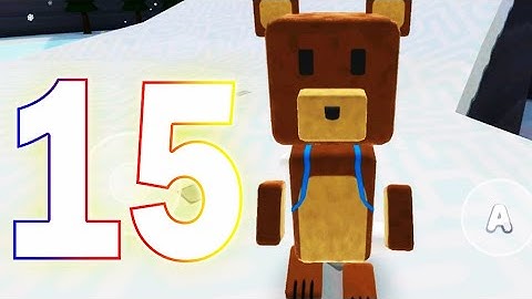 Super Bear Adventure - Gameplay Walkthrough Part 15 - Snow Valley (iOS, Android)