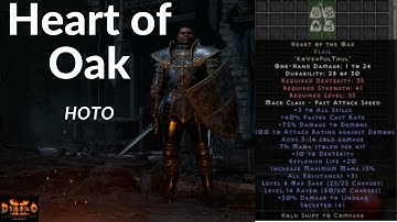 Making HOTO (Heart of the Oak) | D2R Runewords #1