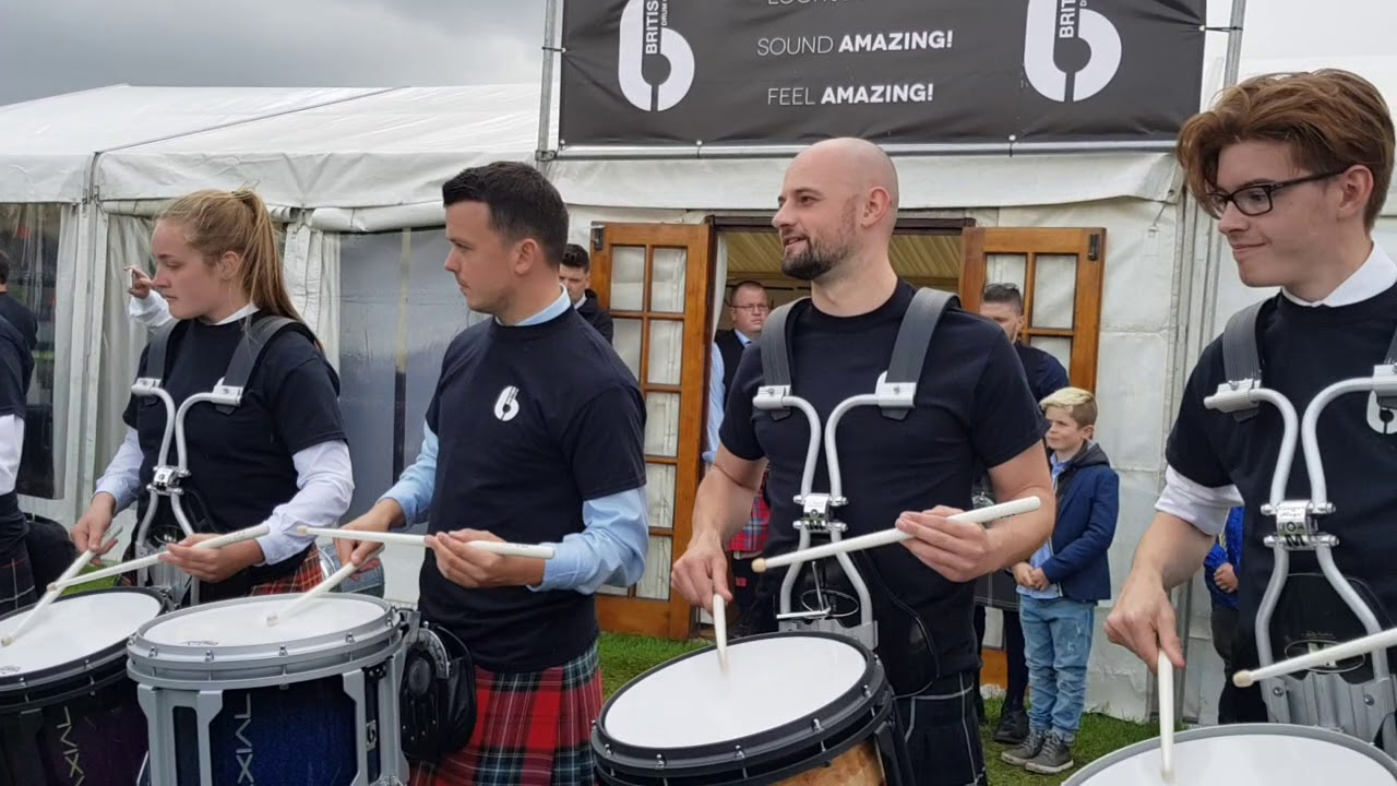 British Drum Company out door Demonstration. Worlds 2019 YouTube