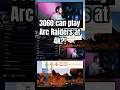 Arc Raiders 4k performance on 3060 12gb and Ryzen 5600x?! #arcraiders #rtx3060 #ryzen
