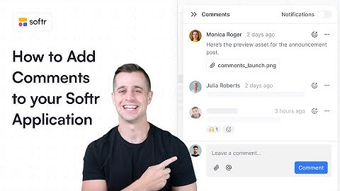 How to Add Comments to Your Softr App