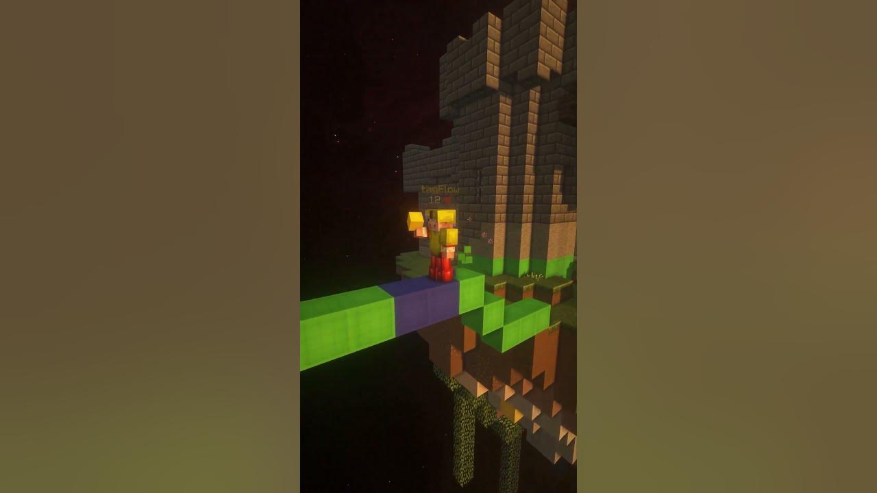 We found a way to break blocks DELAYED in Minecraft Bedwars shorts 