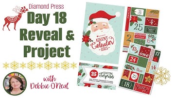 Day 18 Diamond Press Advent Calendar 2025 Reveal & Project