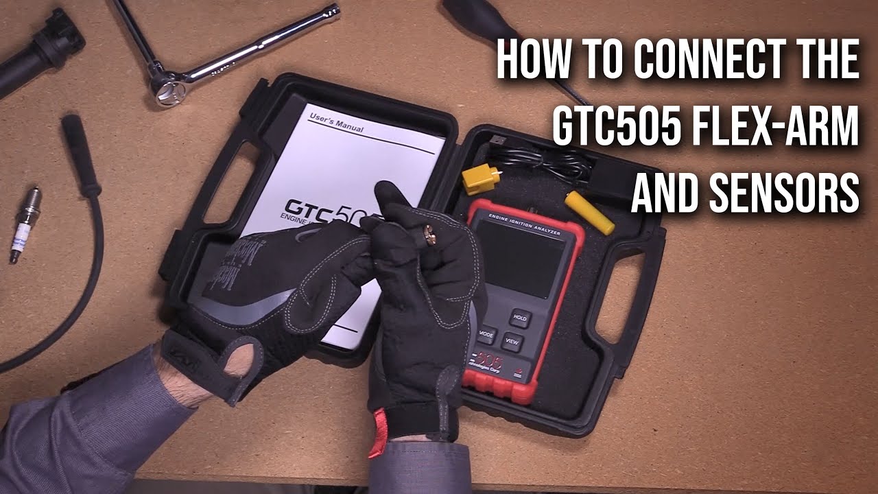 How to Connect the FlexArm and Sensors to the GTC505 Engine Ignition