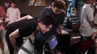 [BTS] W - TWO WORLDS EP14 - KANG CHUL vs HAN CHEOL HO FIGHT SCENE