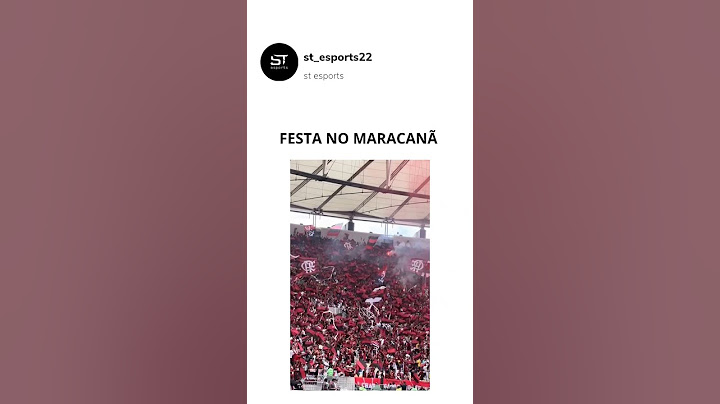 Dia de festa no Maracanã