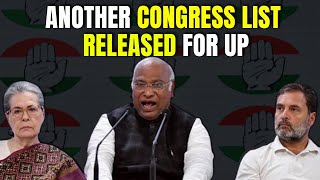 Congress Candidate List | Congress Releases Another List Of Names For UP