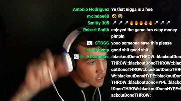 Call of Duty Blackout Rap with Live Chat Reactions (lol) - freestyle Call of duty Best Rap ever?