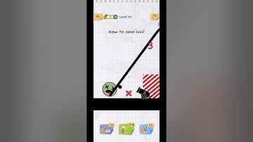 Draw 2 Save: Stickman Puzzle Level 74 Gameplay Android IOS