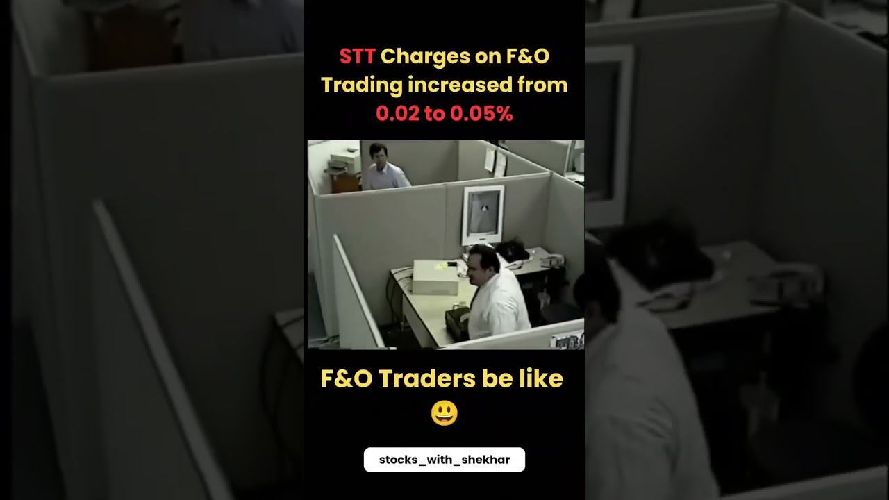 F&O Traders after STT Charges hike 