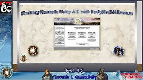 FGC Presents: Fantasy Grounds Unity A-Z - Episode 1 Accounts & Connecting