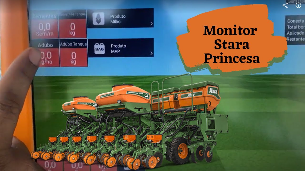 Plantadeira Stara Princesa - Monitor