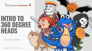 Cartoon Character Maker - Facial Animation for 2D Cartoon Heads | Cartoon Animator