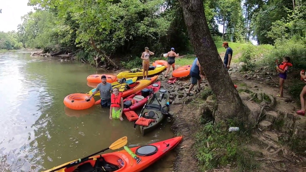Kayaking on the Yadkin River in Wilkesboro NC YouTube
