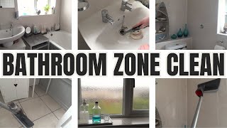 Bathroom Flylady Zone Clean | Clean with Me | Cleaning Motivation