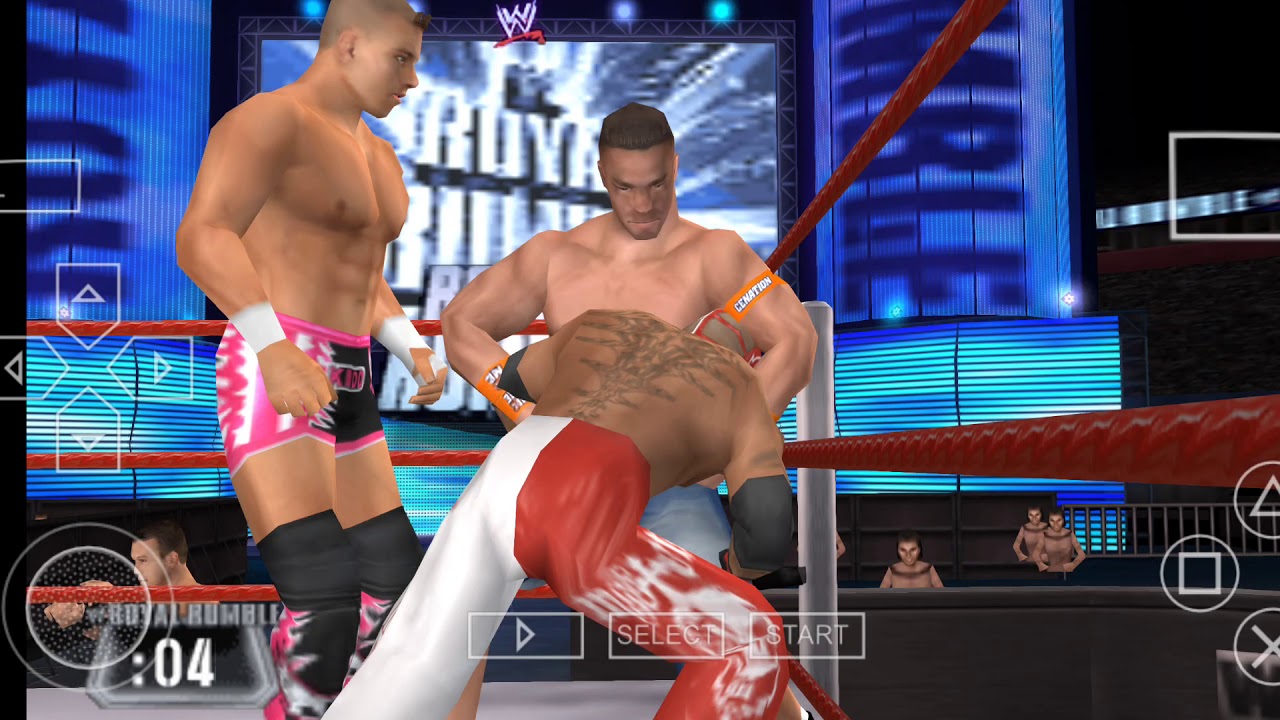 WWE Smackdown vs Raw 2011 ppsspp Royal Rumble YouTube