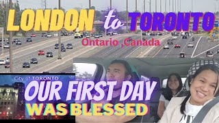 We almost get Crashed on Highway  going to TORONTO (LONDON to TORONTO  /Ontario,Canada )