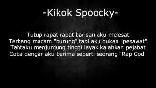 Kikok Spoocky - 0263 ft. Eizy, RUSstandy Mc, Raja Terakhir ( Lyric Video )